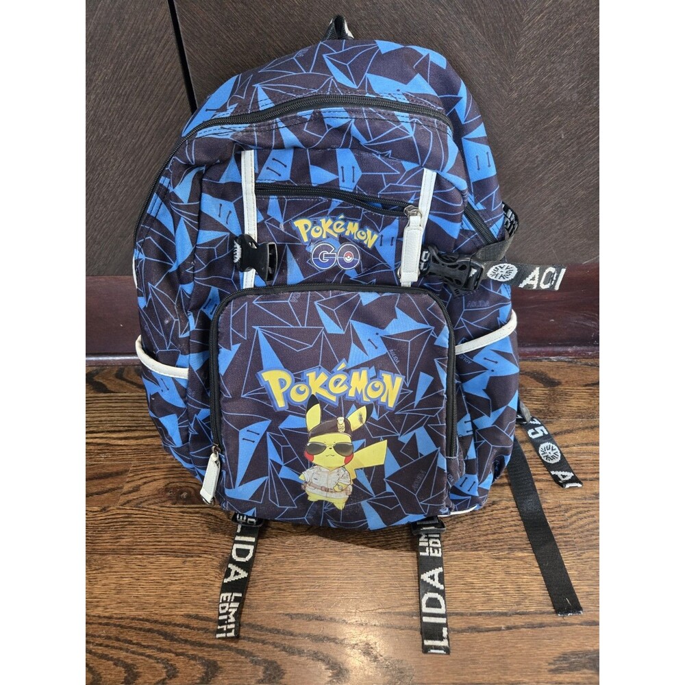 RARE Limited Edition AOLIDA Pokemon Go Laptop Backpack Adjustable Storage Pocket